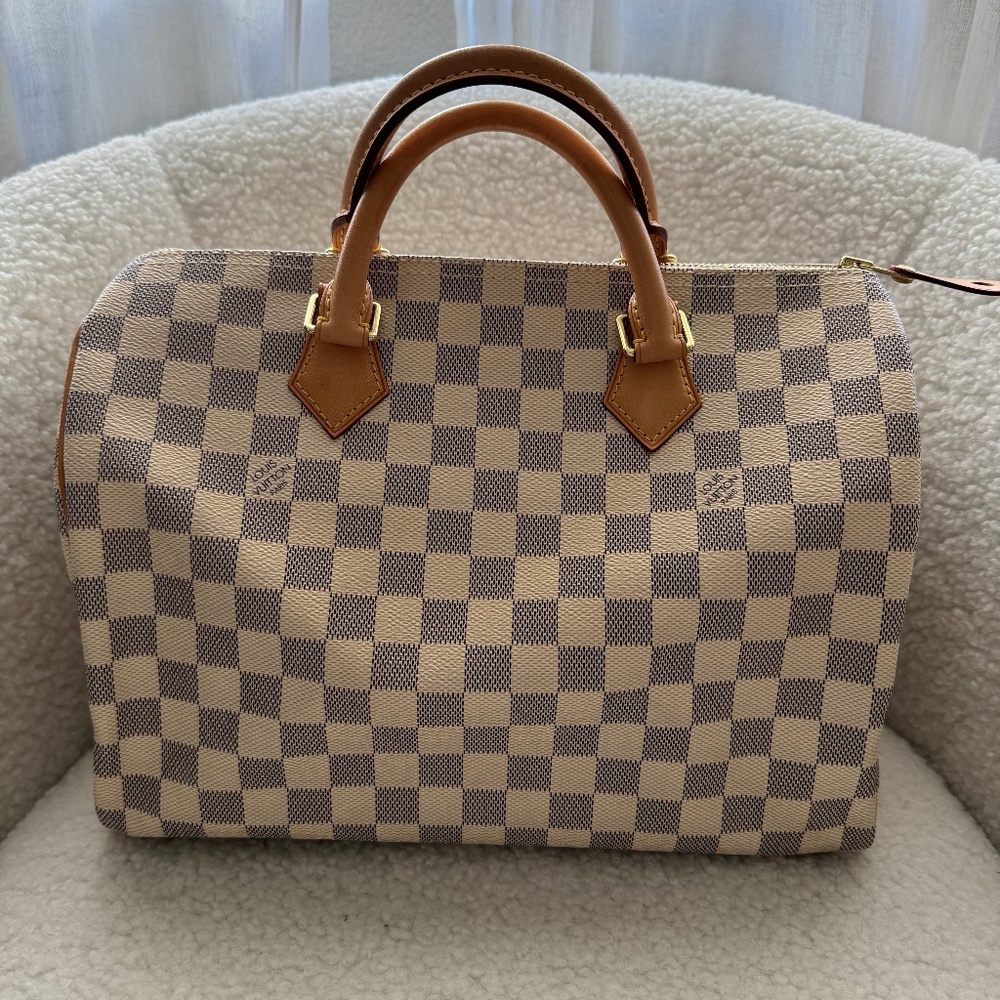 Louis Vuitton Speedy 30 Damier Azur